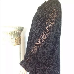 Anne Carson Woman Tunic Shirt Plus Size 3X Black